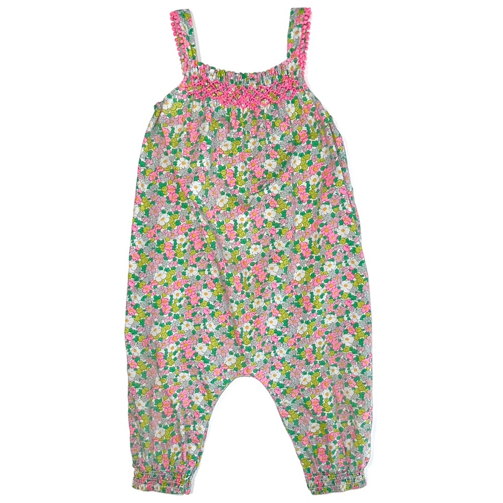 Baby Boden Floral Romper